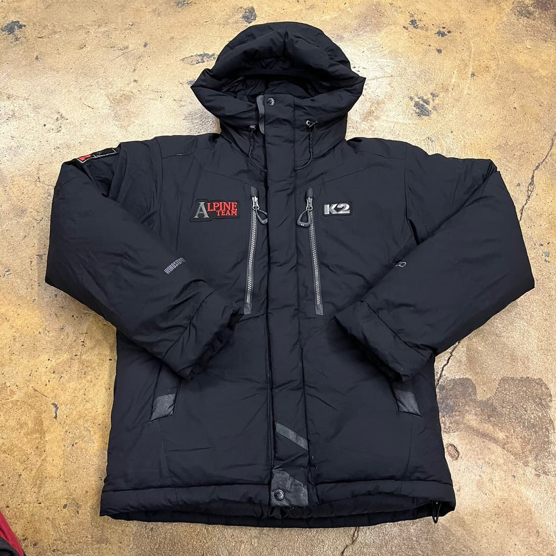[정품/90] K2 알파인 팀 블랙 패딩 점퍼 b17 상품이미지2