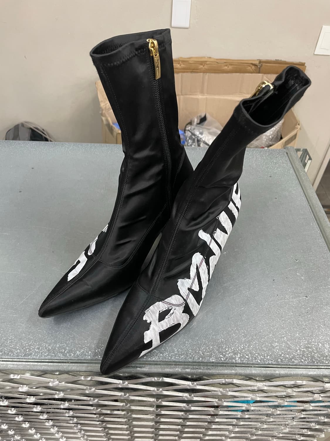 슈콤마보니 부츠 블랙 37.5 (gr-4247) 상품이미지2