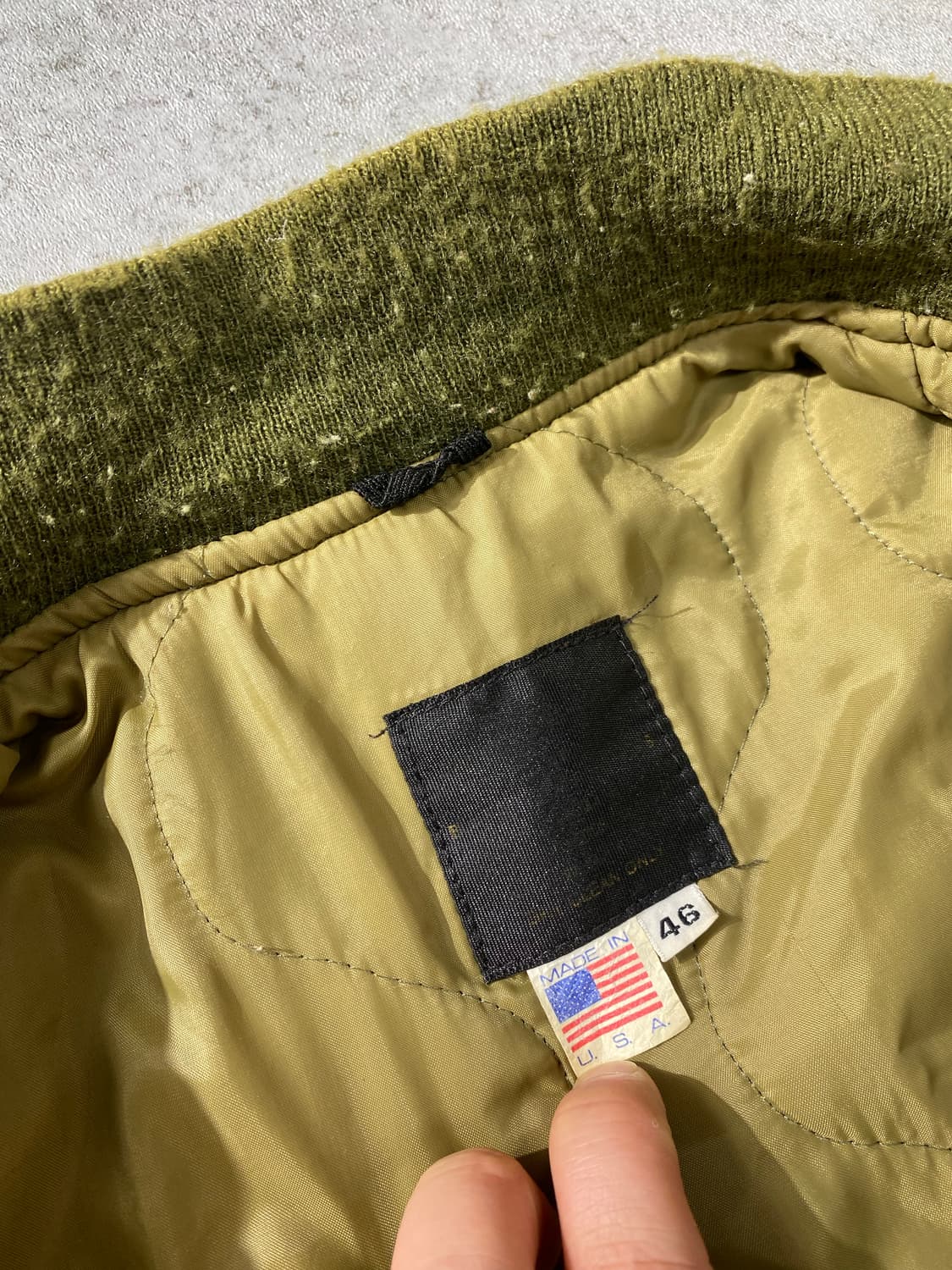 [46] SPIEWAK USA메이드 밀리터리 G-8 WEP 플라이트 자켓 상품이미지8