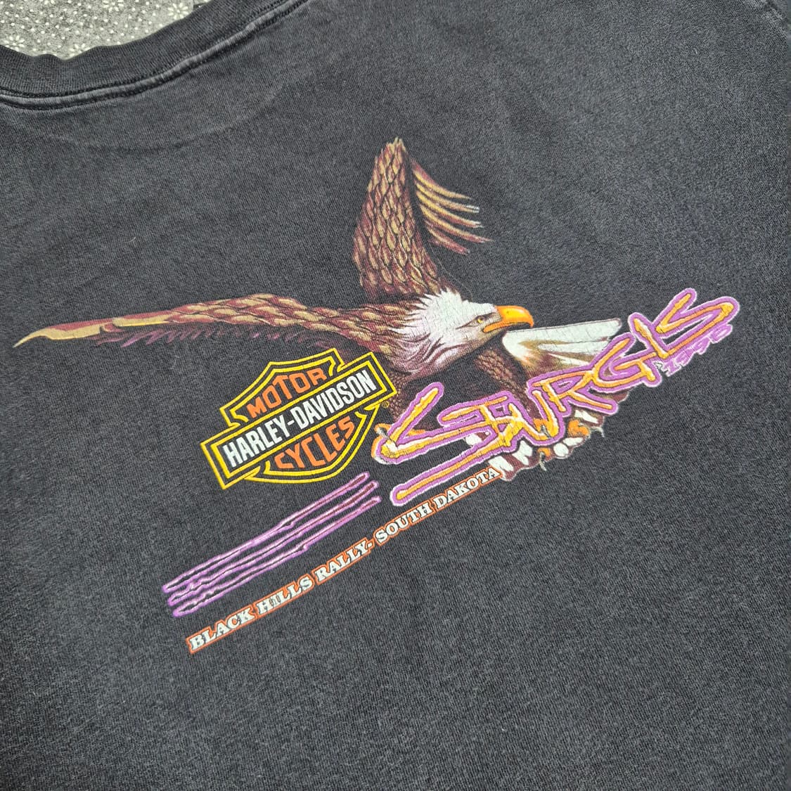 [XL]90s US Made 할리데이비슨 블랙 힐스 랠리 -720 상품이미지4