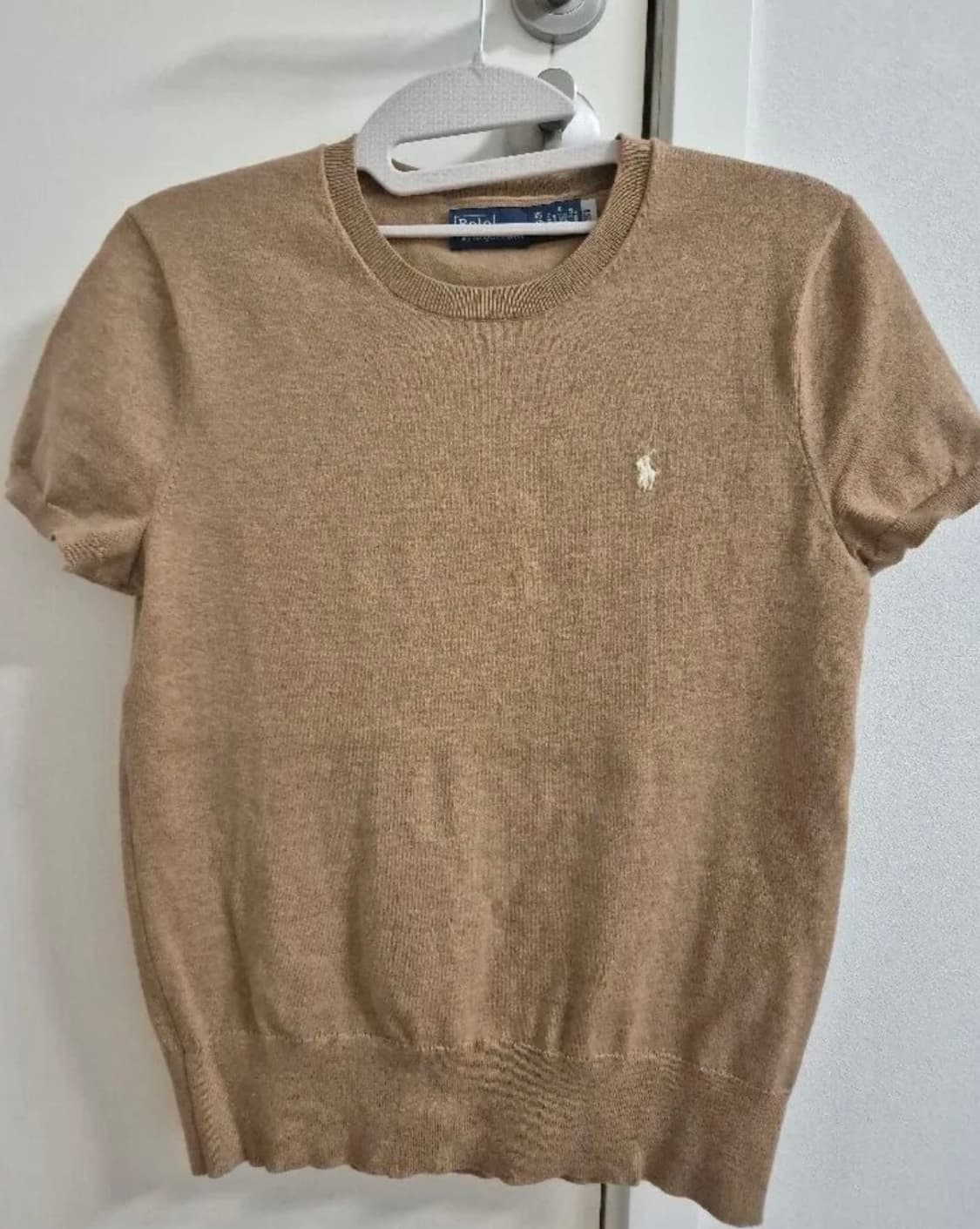 폴로 코튼 블렌드 니트 베이지 xs (새상품) 상품이미지2