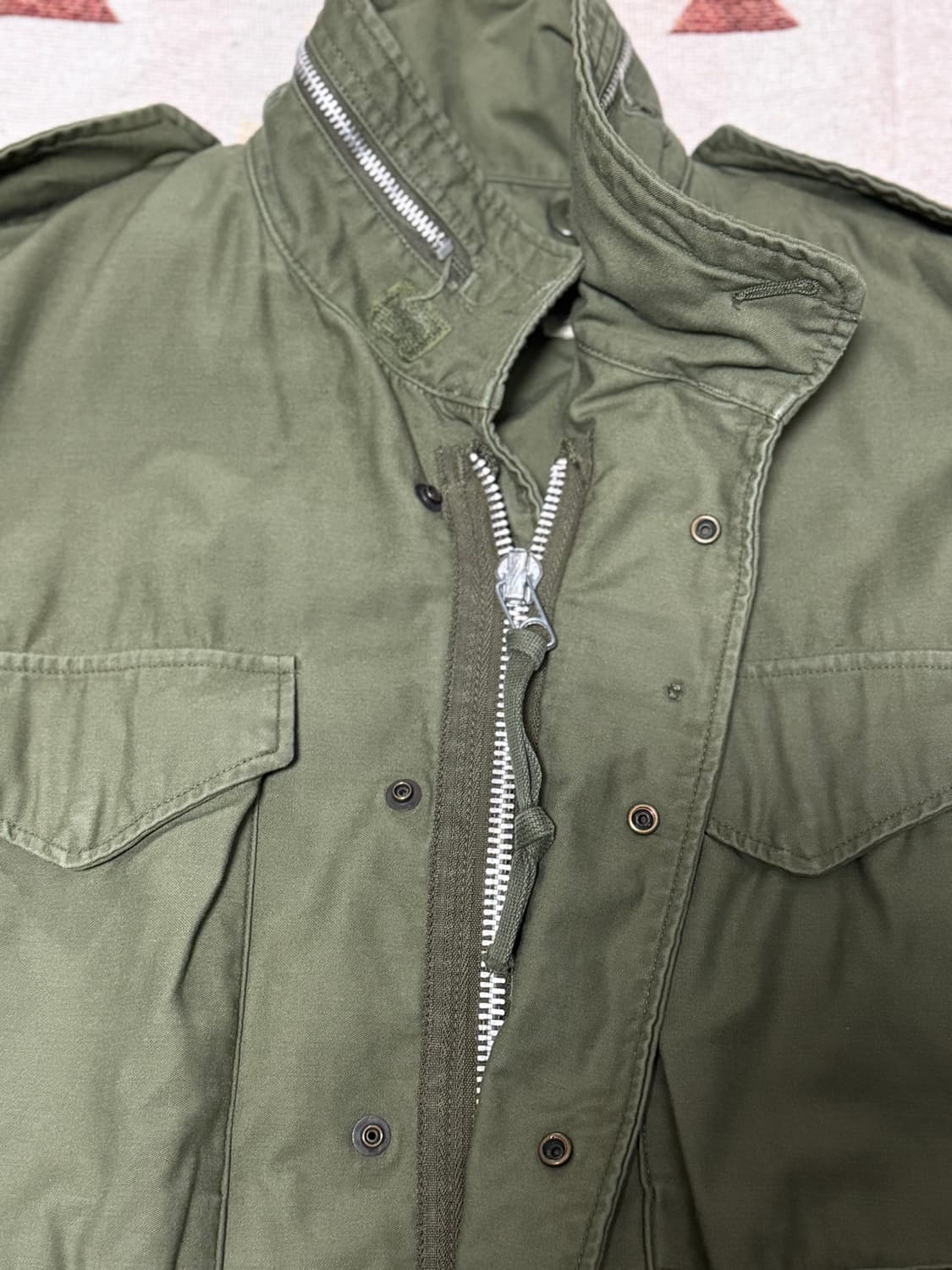 60s 미군 오리지널 M65 필드자켓 2세대 S-S 상품이미지2