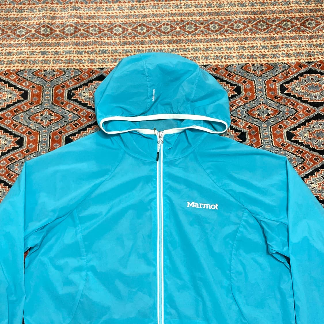 마모트 스카이블루 경량 바람막이 자켓 여성L 상품이미지2