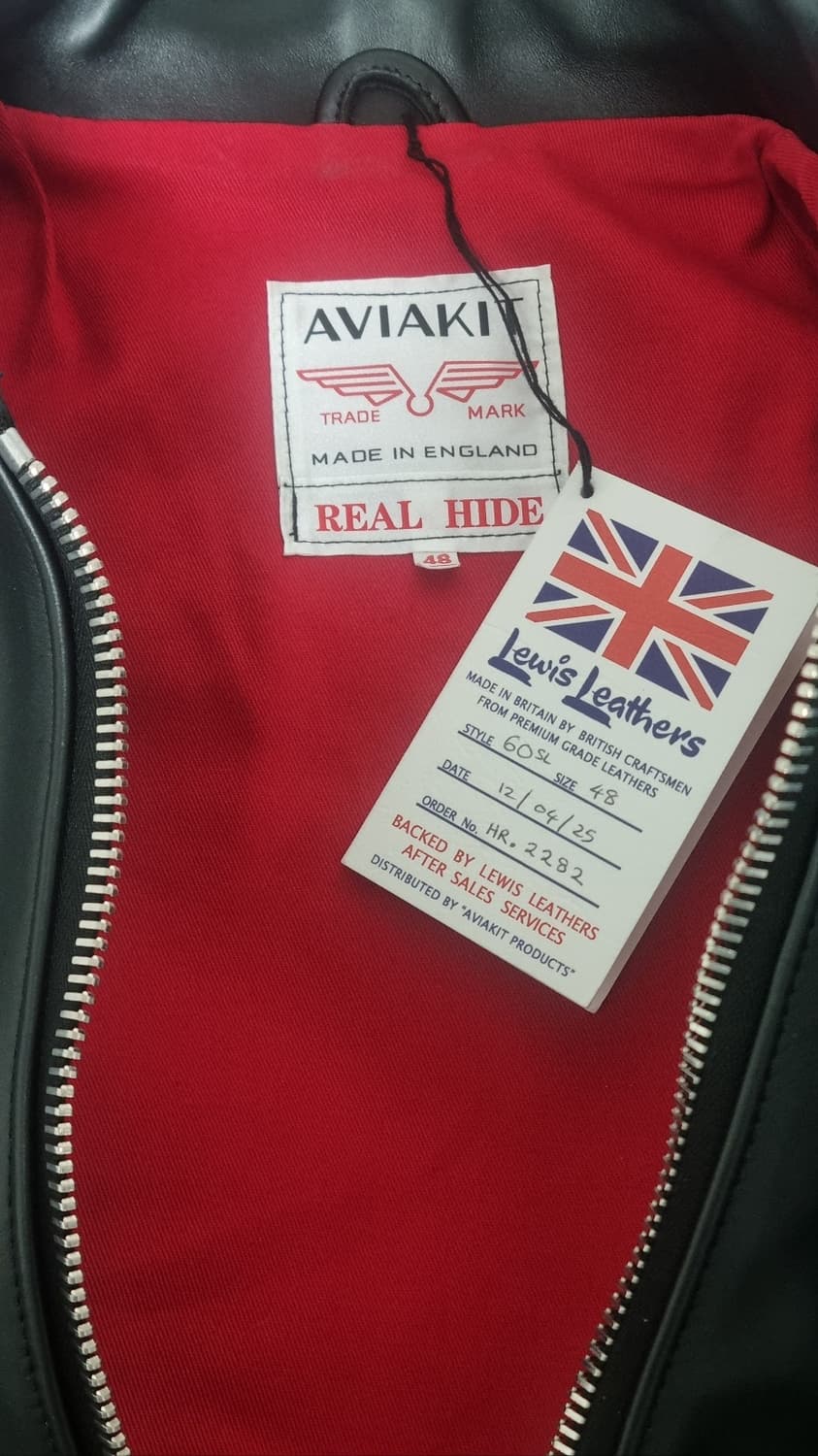 루이스레더 홀스하이드 커세어 자켓 [48 사이즈 상품이미지4