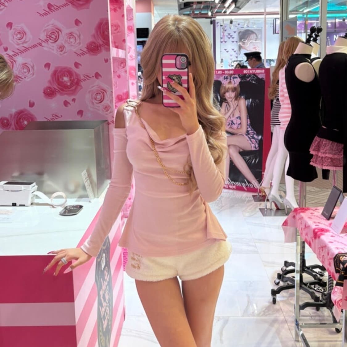 베이비메탈클럽 샤이니 돌 탑 베메클 Shiny doll top 상품이미지2