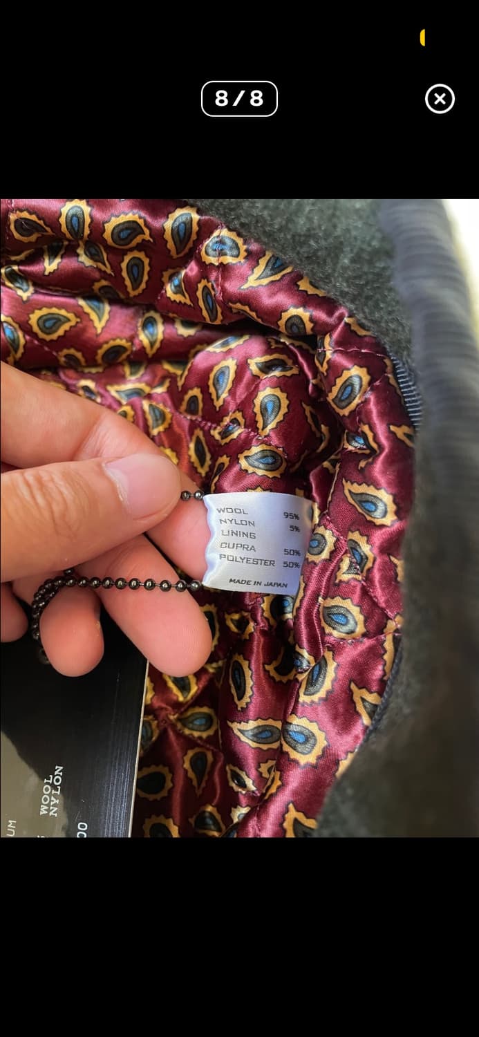 넘버나인 03AW pilot hat 상품이미지8