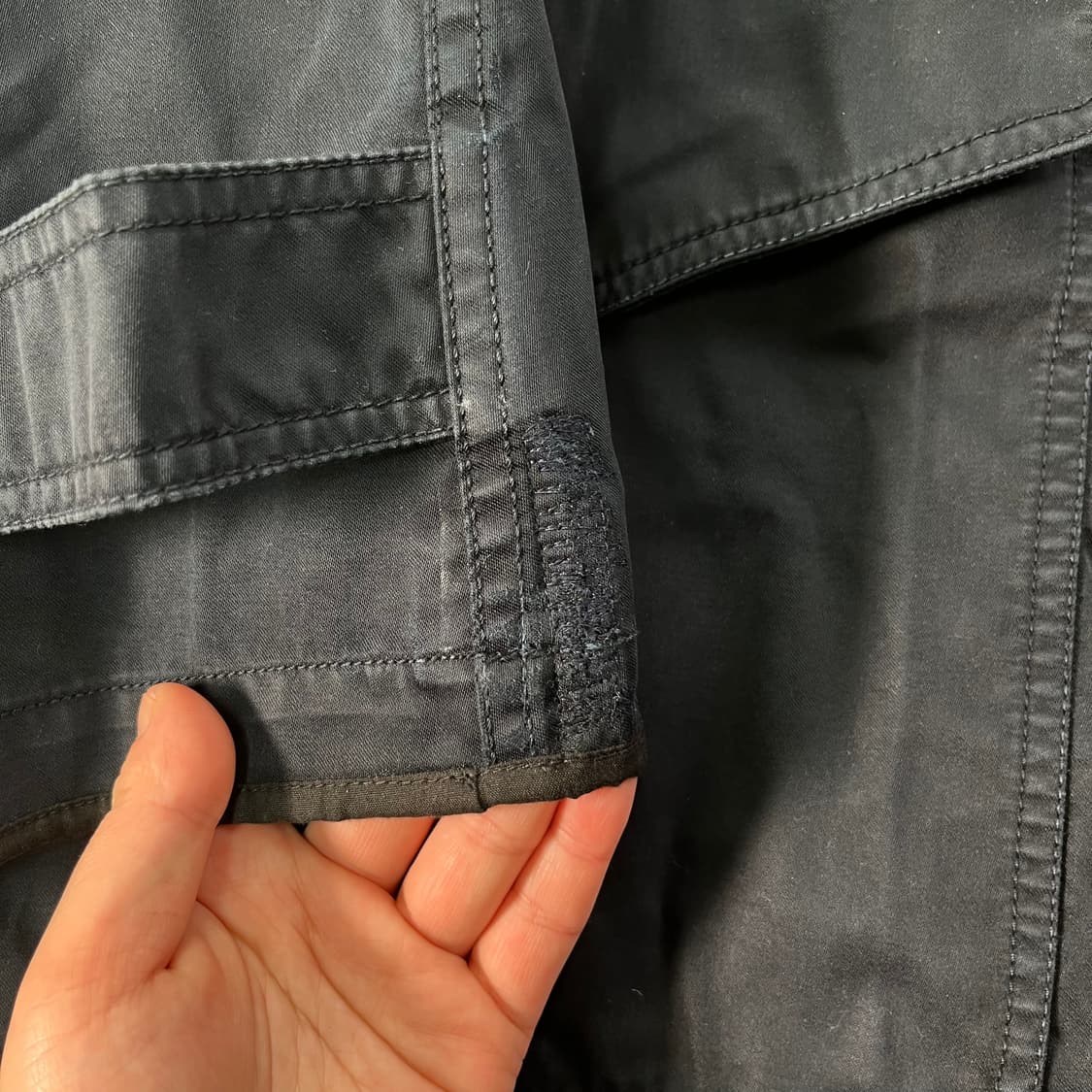 100 스톤아일랜드 무솔라 고마타 롱자켓 상품이미지6