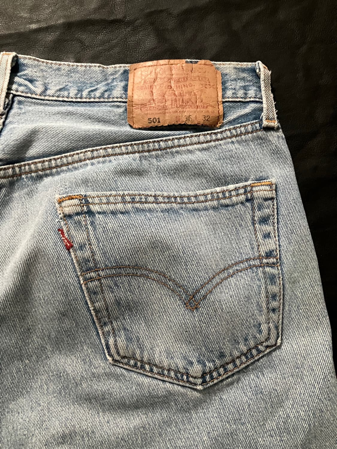 🇺🇸 90s USA 빈티지 리바이스 501 데님 팬츠 상품이미지7