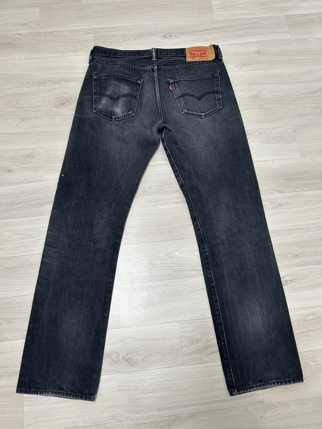 리바이스 501 흑청 블랙 허리 44 상품이미지2