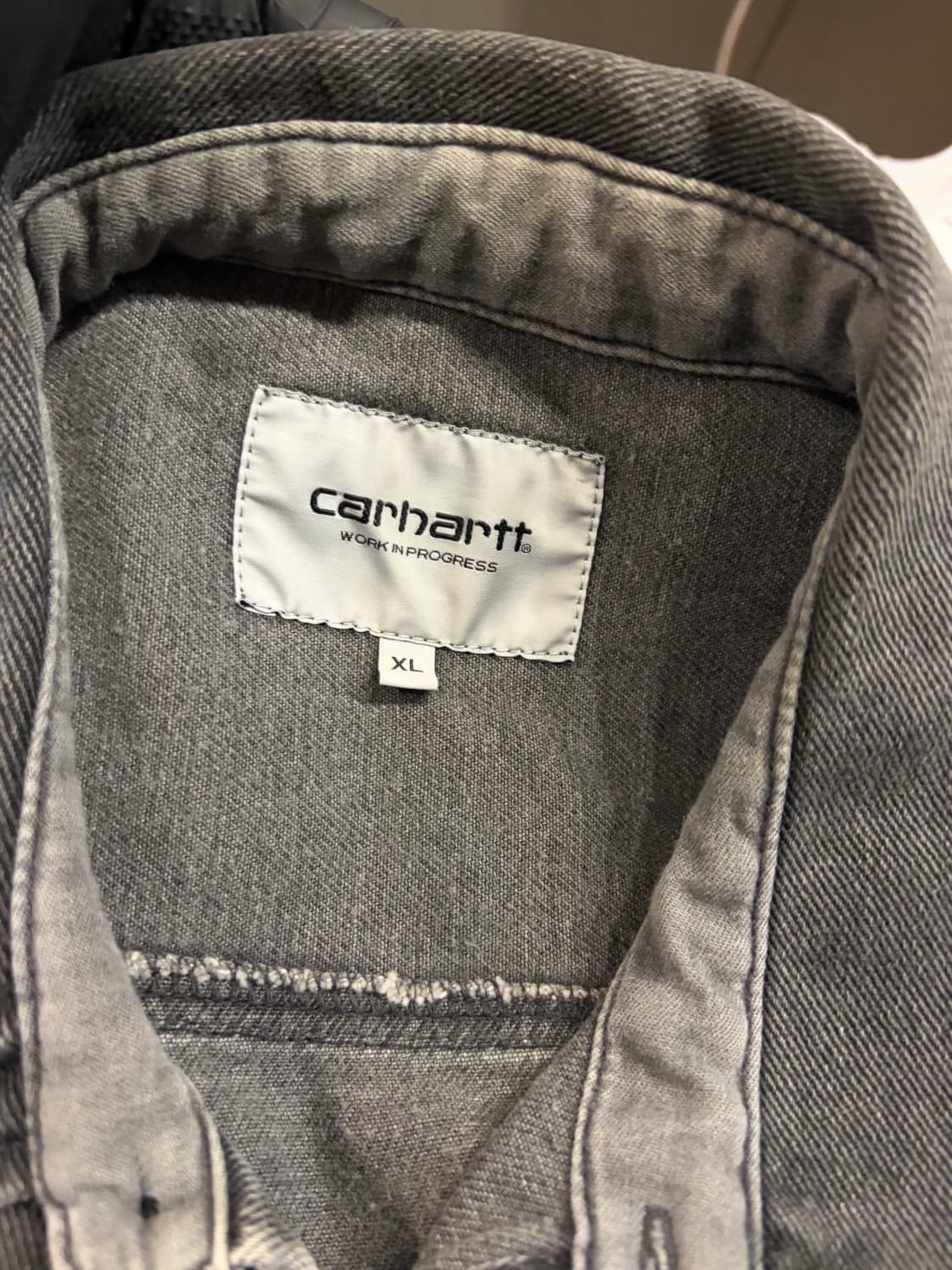 칼하트 스냅 셔츠자켓 그레이 XL 상품이미지7
