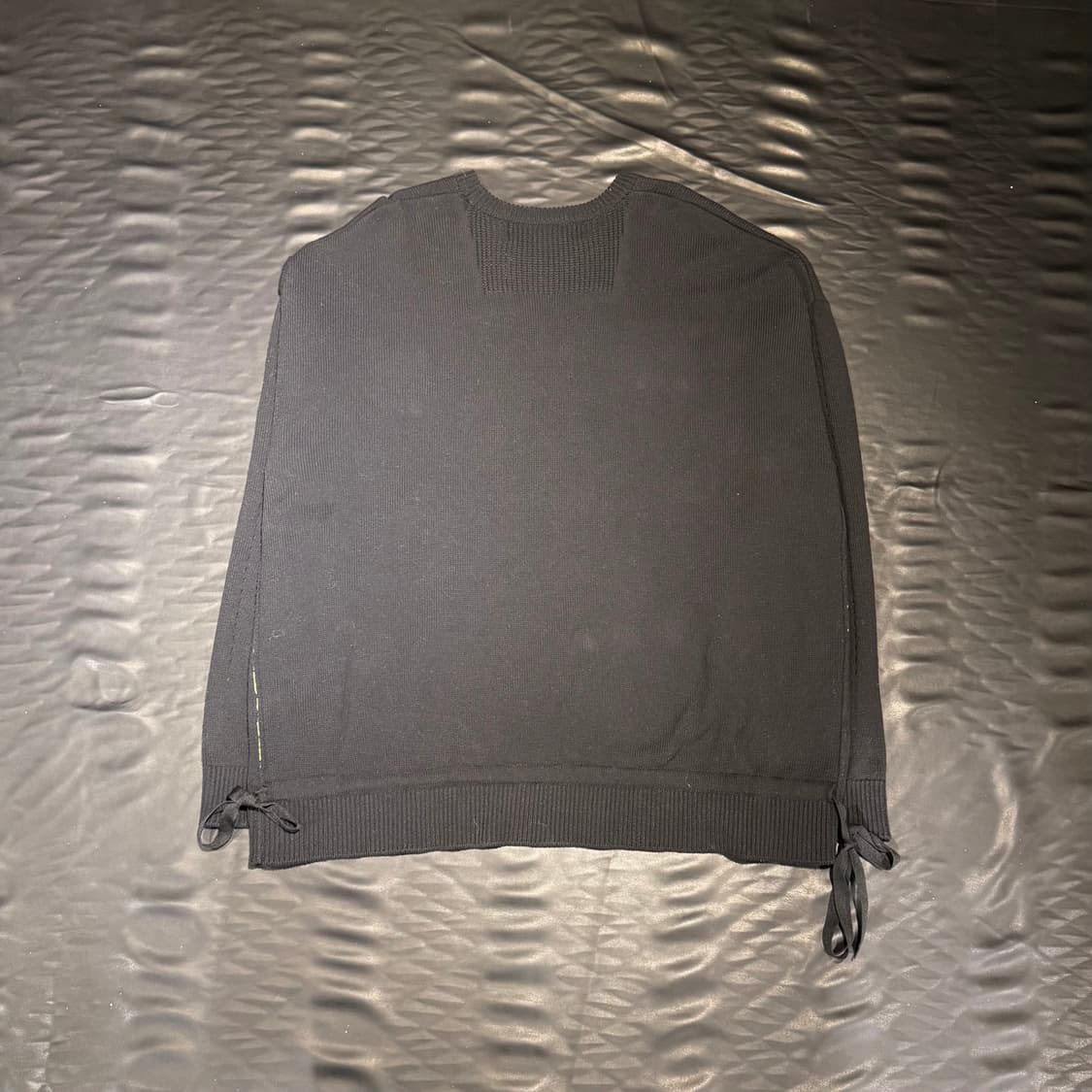 준지 스트랩 니트 블랙 상품이미지5