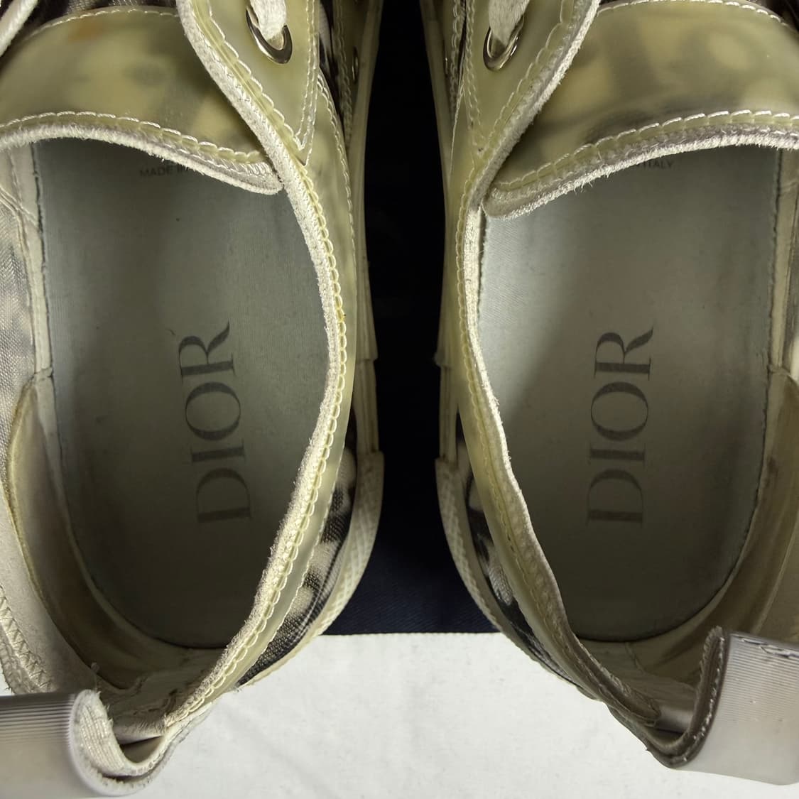 디올 B23 오블리크 캔버스 로우 스니커즈 상품이미지5