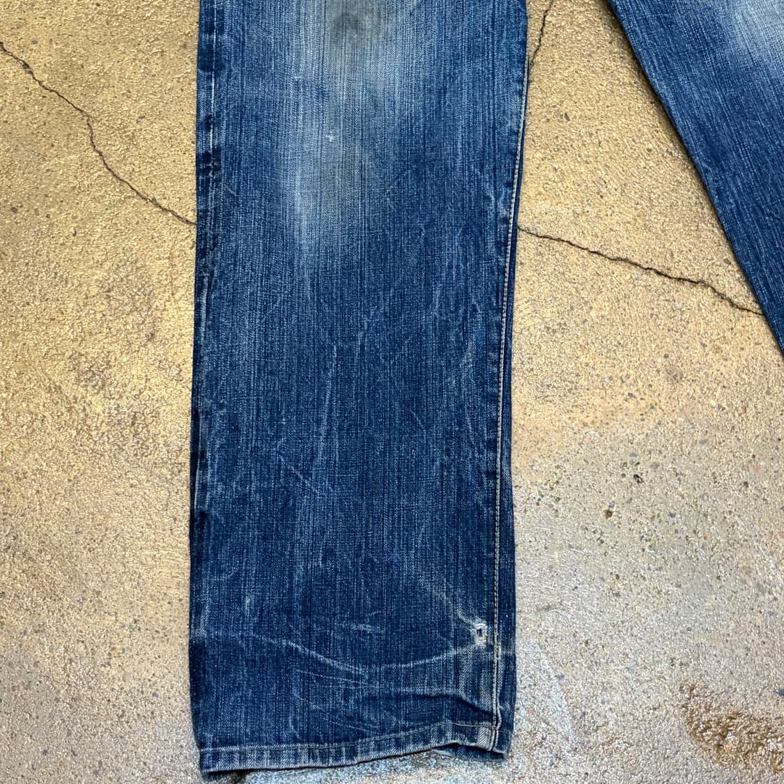 90s Made in USA 미국 빈티지 리바이스 501 셀비지 청바지 상품이미지4