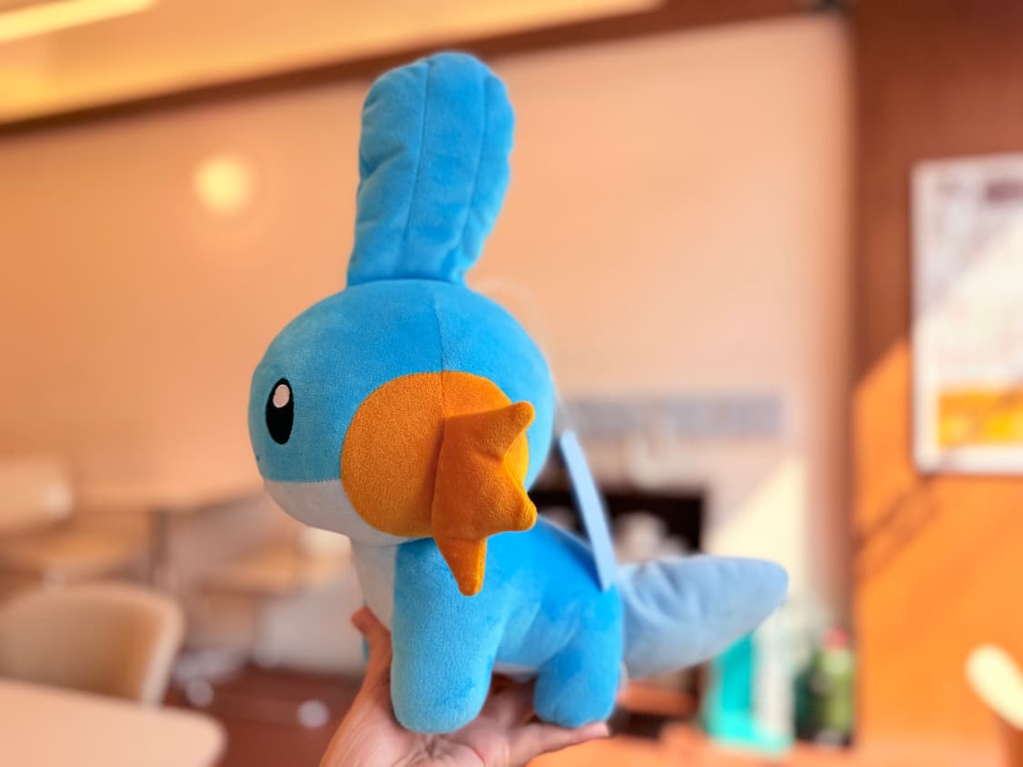 일본 반다이 포켓몬 물짱이 마스코트 인형 30cm 상품이미지3