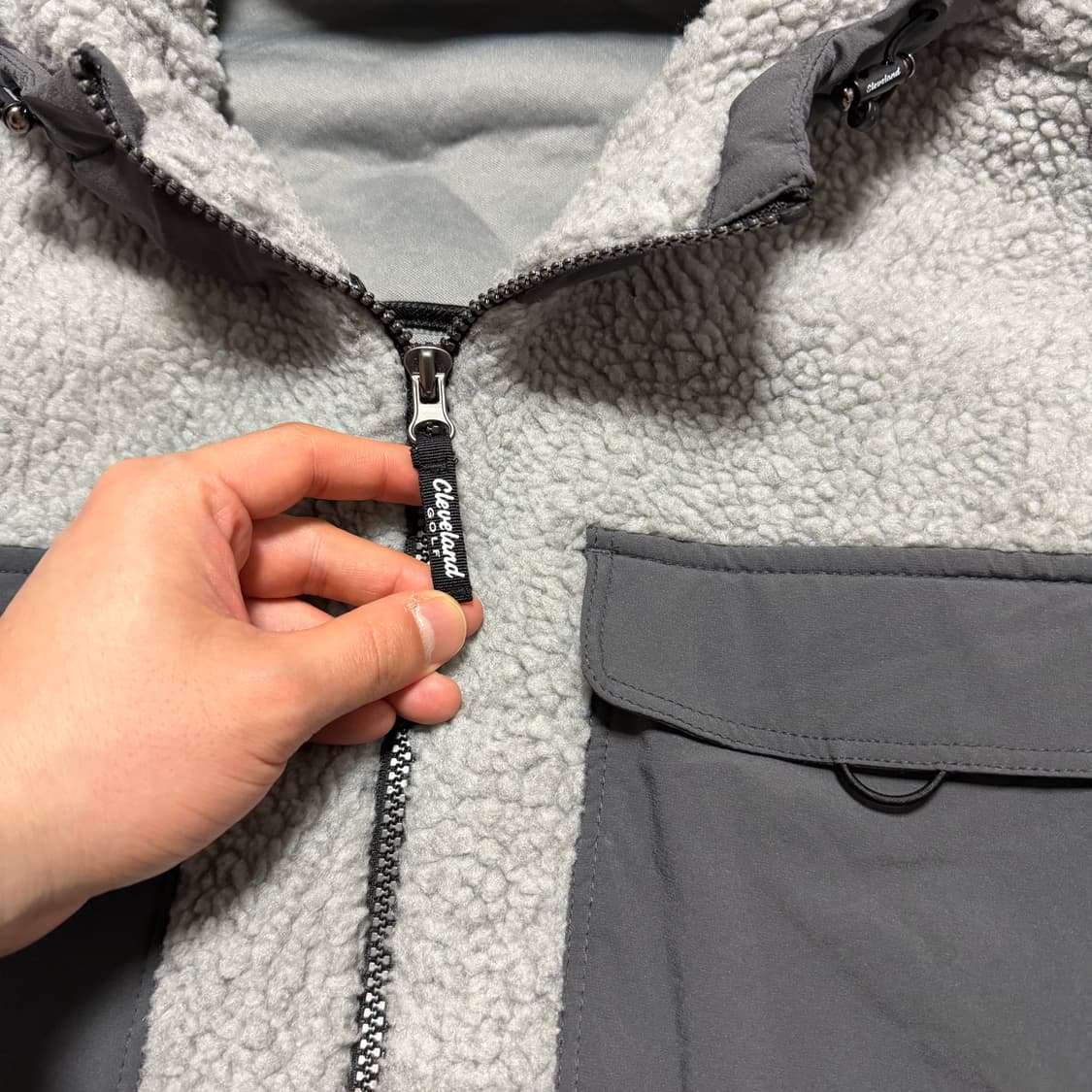 클리브랜드 Golf 플리스 후드집업 상품이미지3