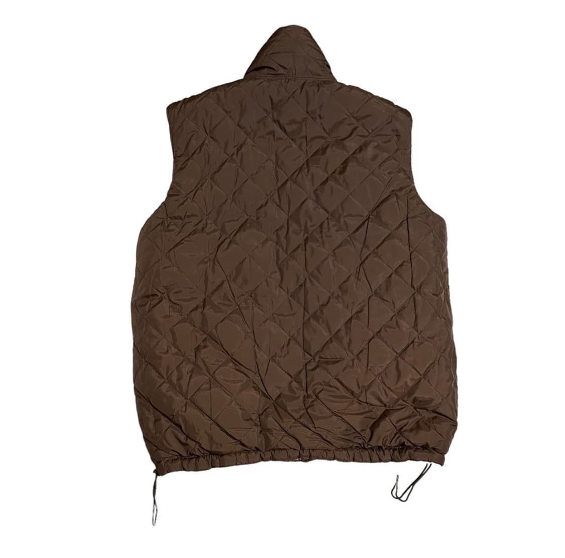 아디다스 브라운 화이트 퀄팅 양면조끼 상품이미지3