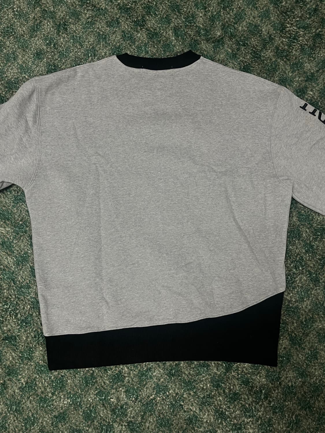 트리밍버드 Oblique Line Sweat Shirt [그레이]_미착용 상품이미지6