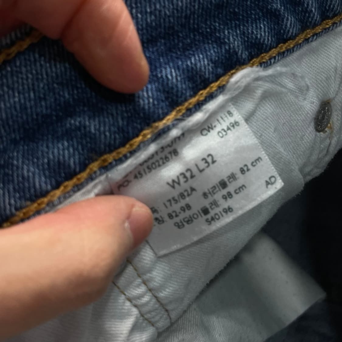32 리바이스 513 청바지  상품이미지3