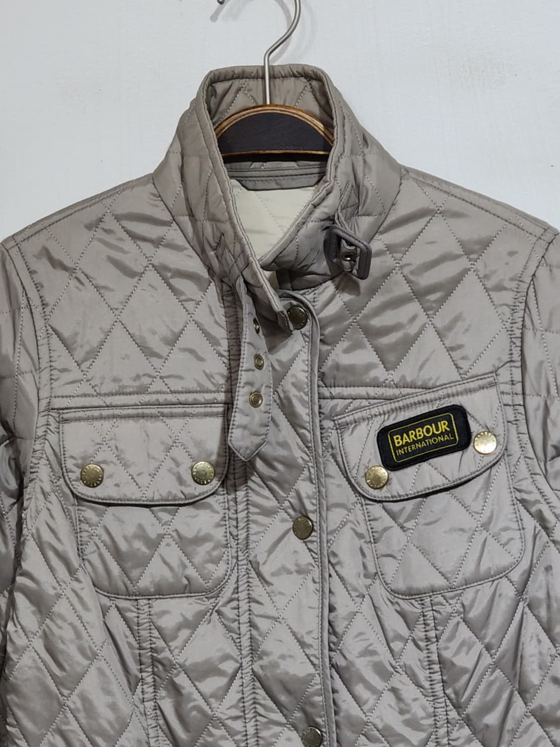 (S) 바버 퀼팅자켓 인터내셔널 누빔점퍼 매장판  상품이미지2
