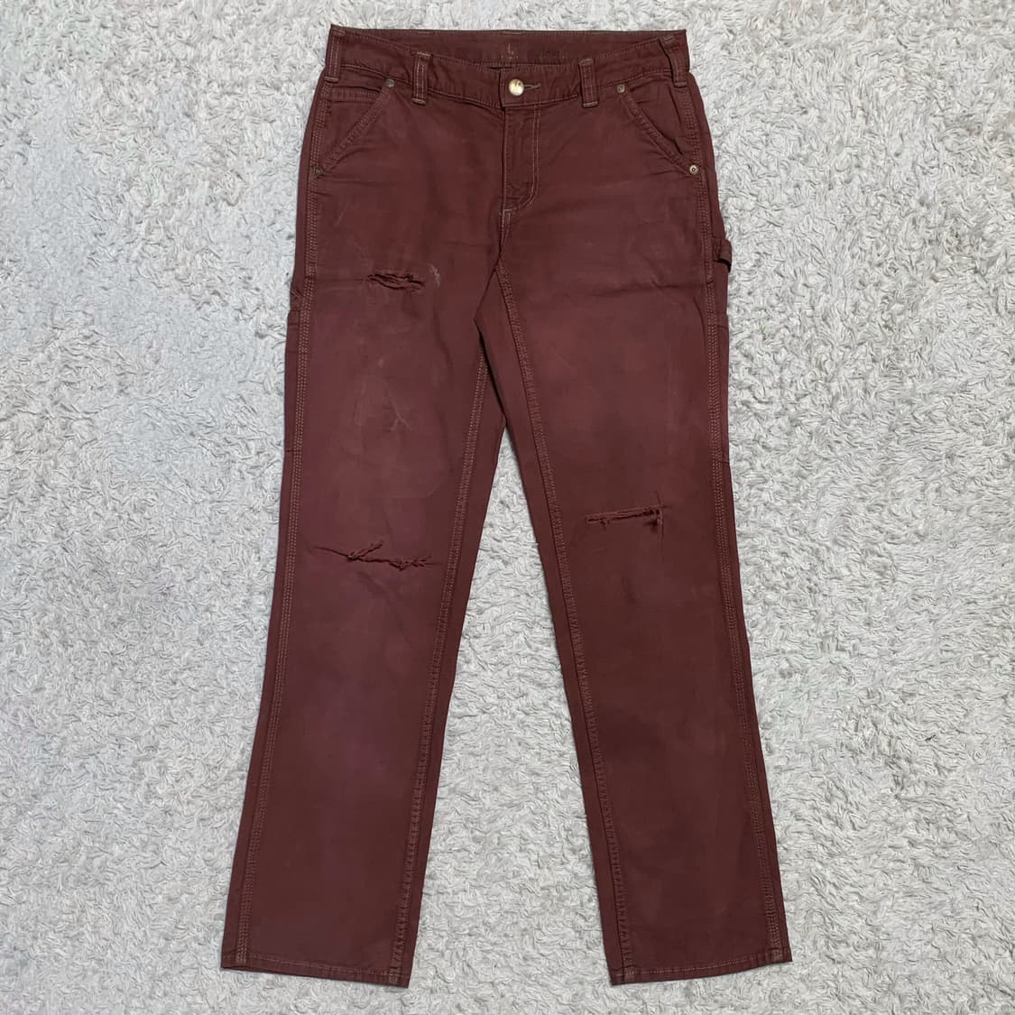 [30] 칼하트 오리지널 핏 싱글니 카펜터 워크 팬츠 상품이미지3