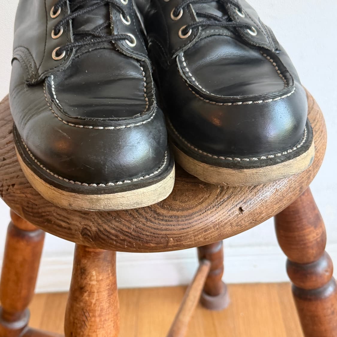 Red Wing Moc Toe Black 레드윙 목토 (7.5) 상품이미지4