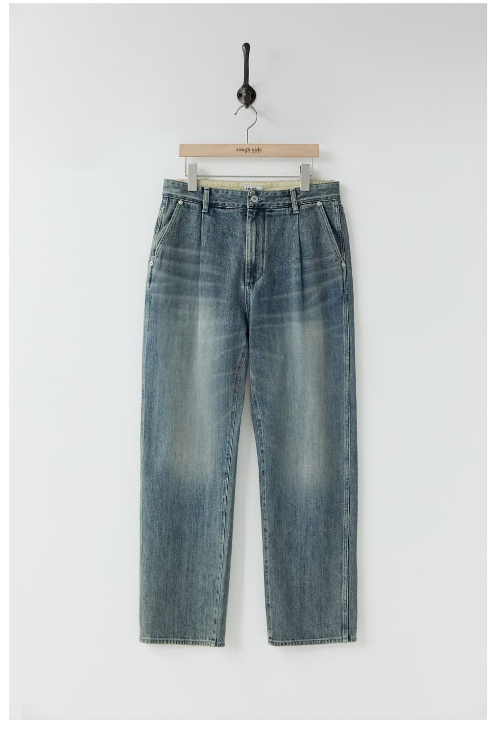 러프사이드 25fw 드레이프데님 라이트블루 상품이미지1