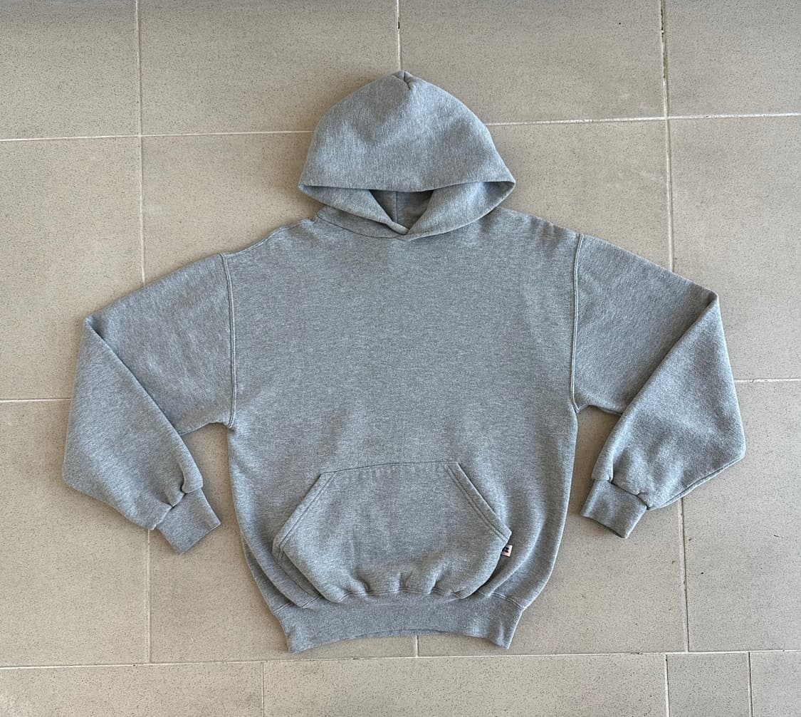 90s 빈티지 러셀 후드 그레이 M 상품이미지1