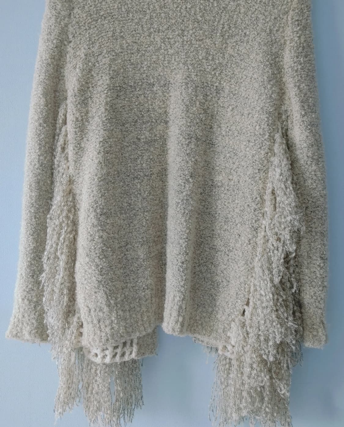 프린지 오픈 가디건 니트 상품이미지4