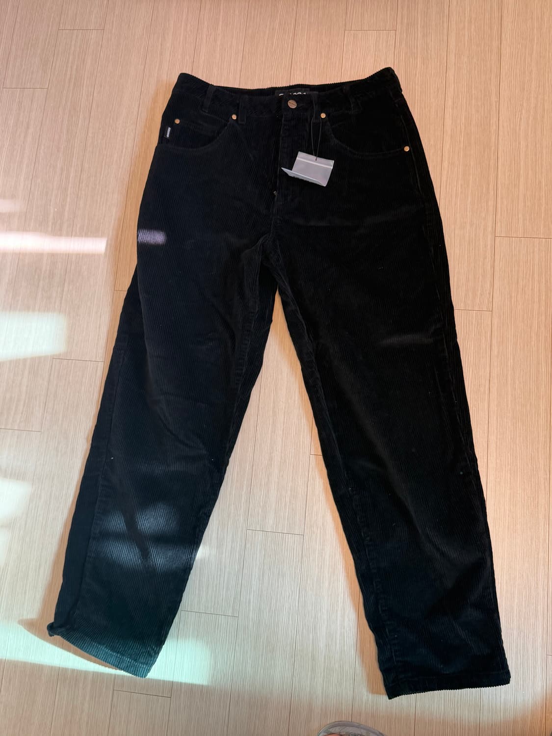 Gx1000 코듀로이 팬츠 32 블랙 상품이미지2