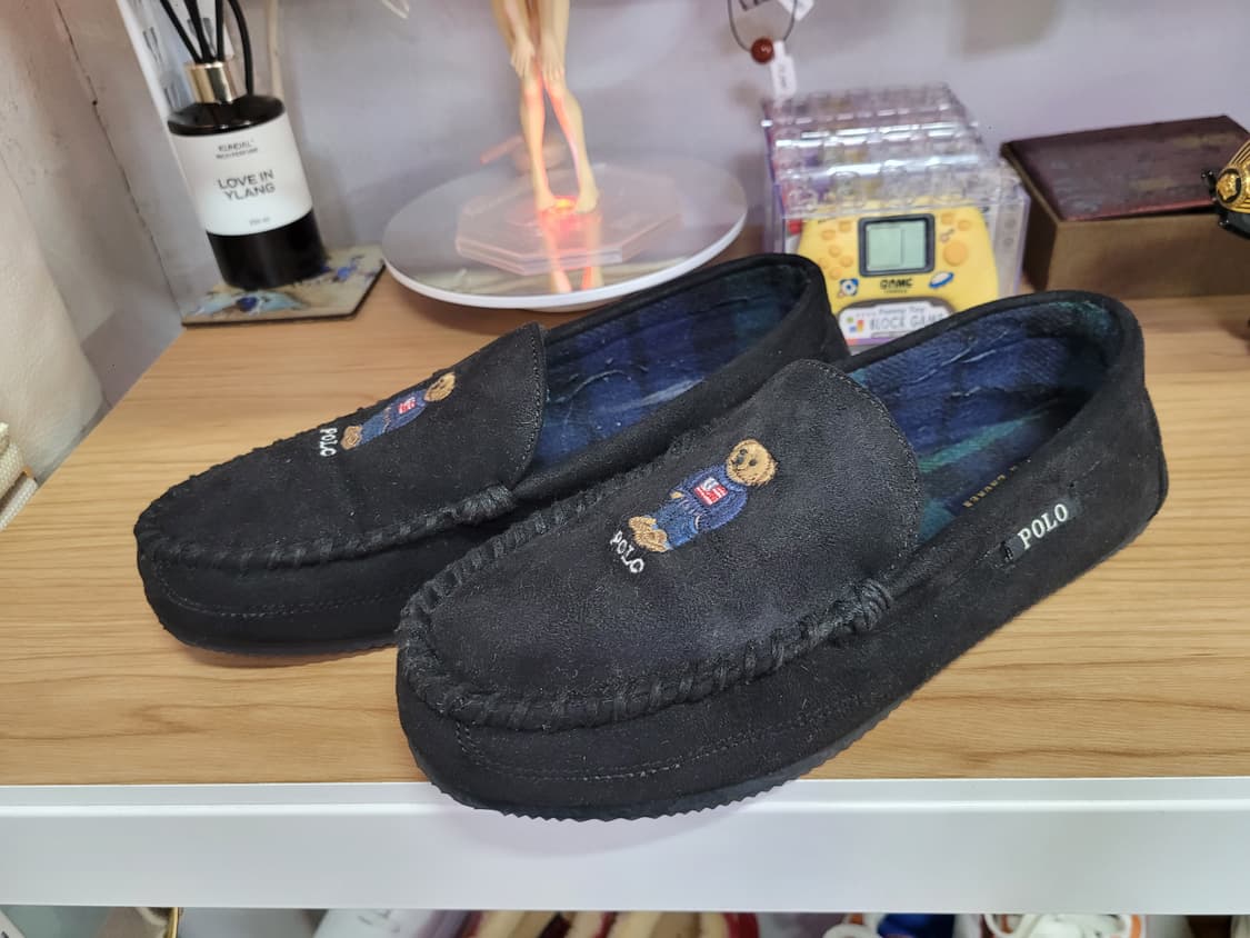Polo 폴로 랄프로렌 베어 블랙 스웨이드 로퍼 상품이미지3