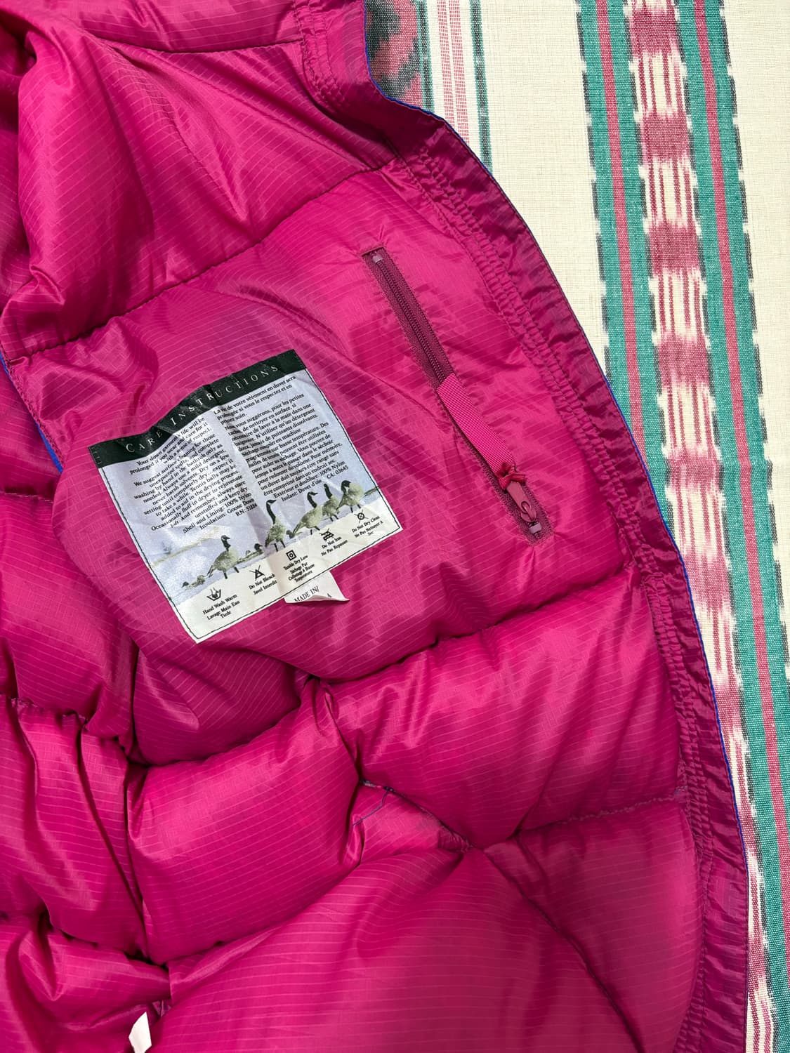 80s patagonia 구스다운 베스트 조끼 xl 상품이미지7