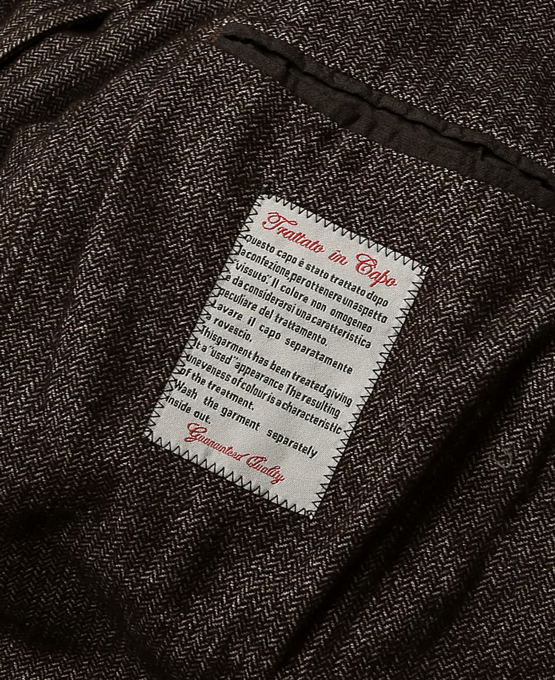 루이지 비앙키 만토바 [Luigi Bianchi Mantova] 울 자켓 상품이미지7