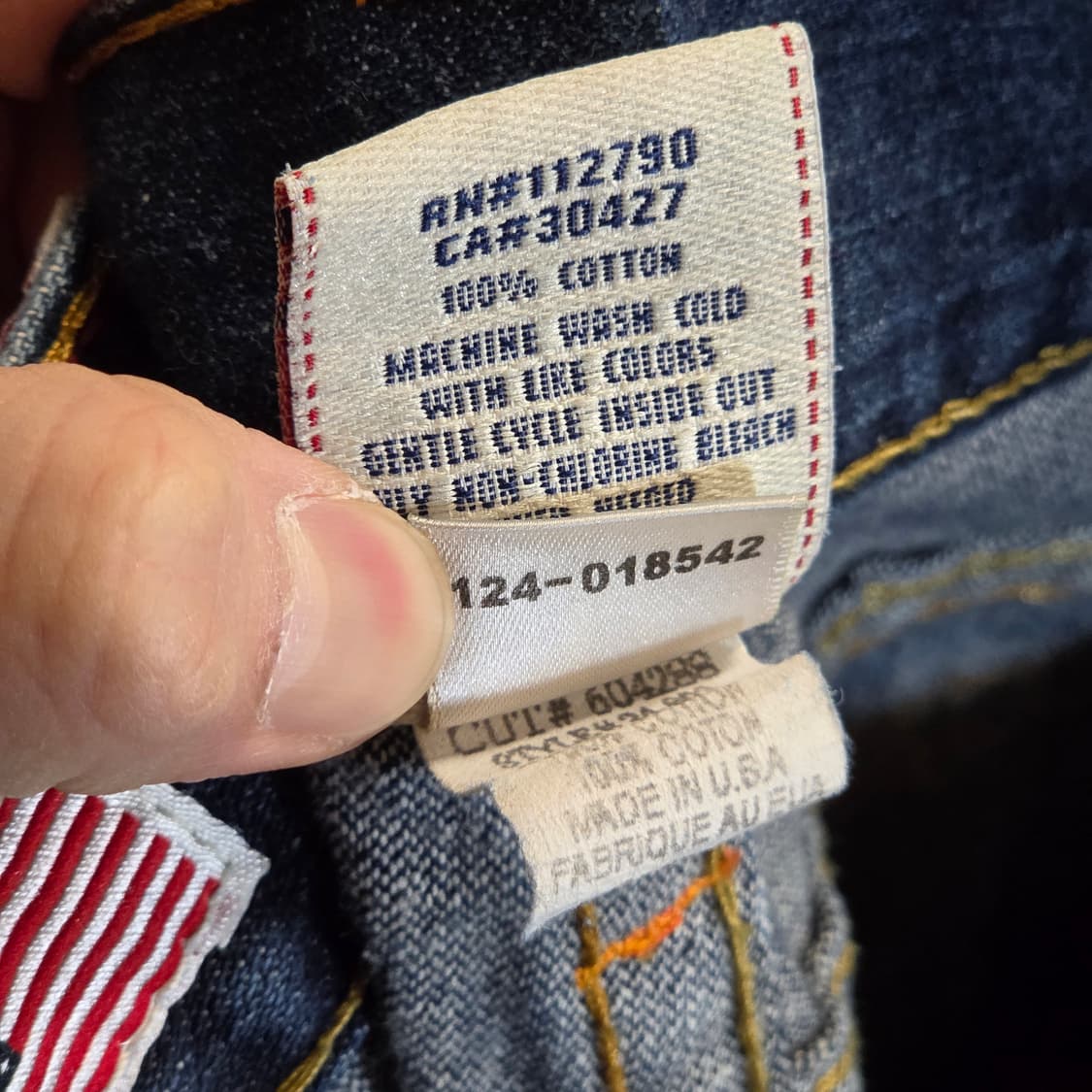 트루릴리전 조이 진청 데님 팬츠 상품이미지10