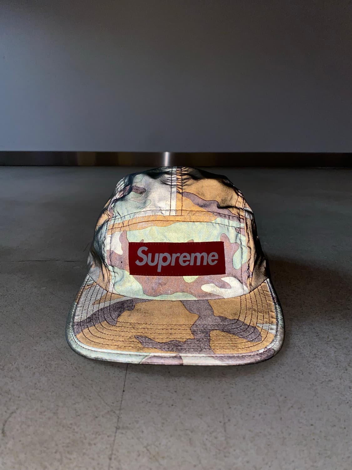 슈프림 리플렉티브 카모 캠프캡 우드랜드 상품이미지6