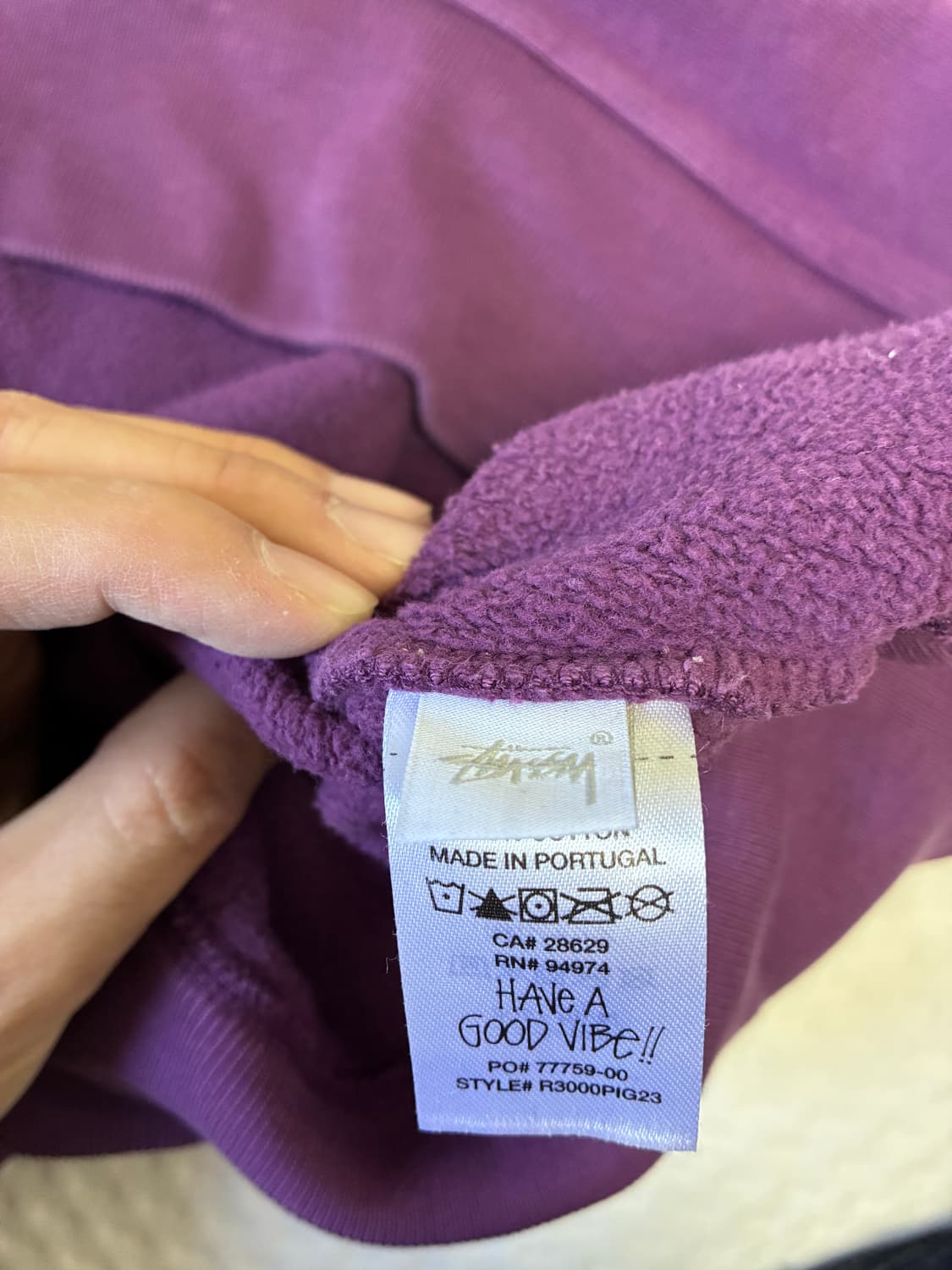 스투시 23시즌 맨투맨 상품이미지4