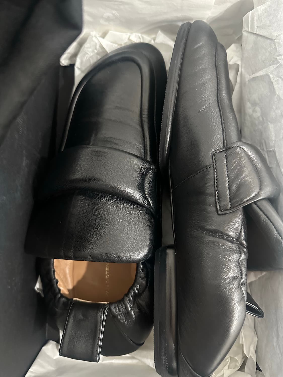 [44] 드리스반노튼 패디드 로퍼 블랙 상품이미지3