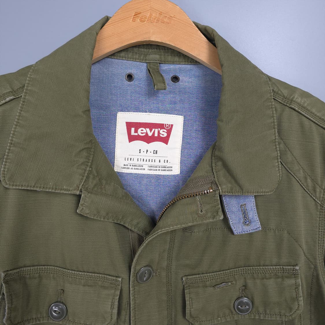 남성용 리바이스 Levis 밀리터리 포켓 야상 자켓 S 상품이미지2