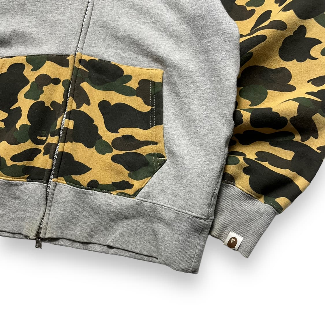 베이프 카모플라쥬 황계샤크 후드집업 상품이미지3