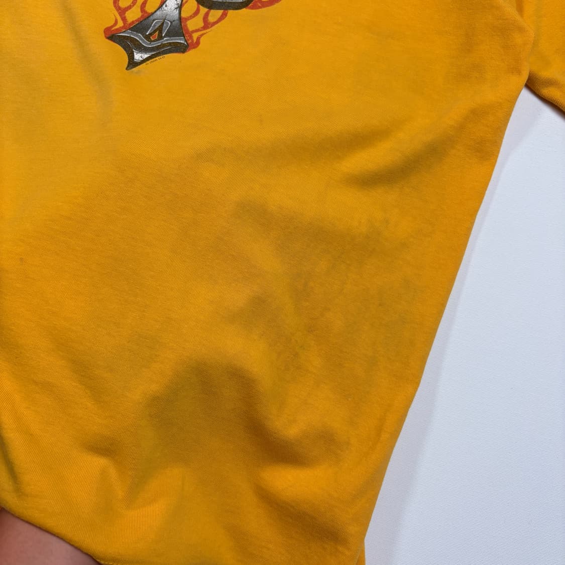 [XL] USA Harley-Davidson Fire T-shirt 상품이미지5