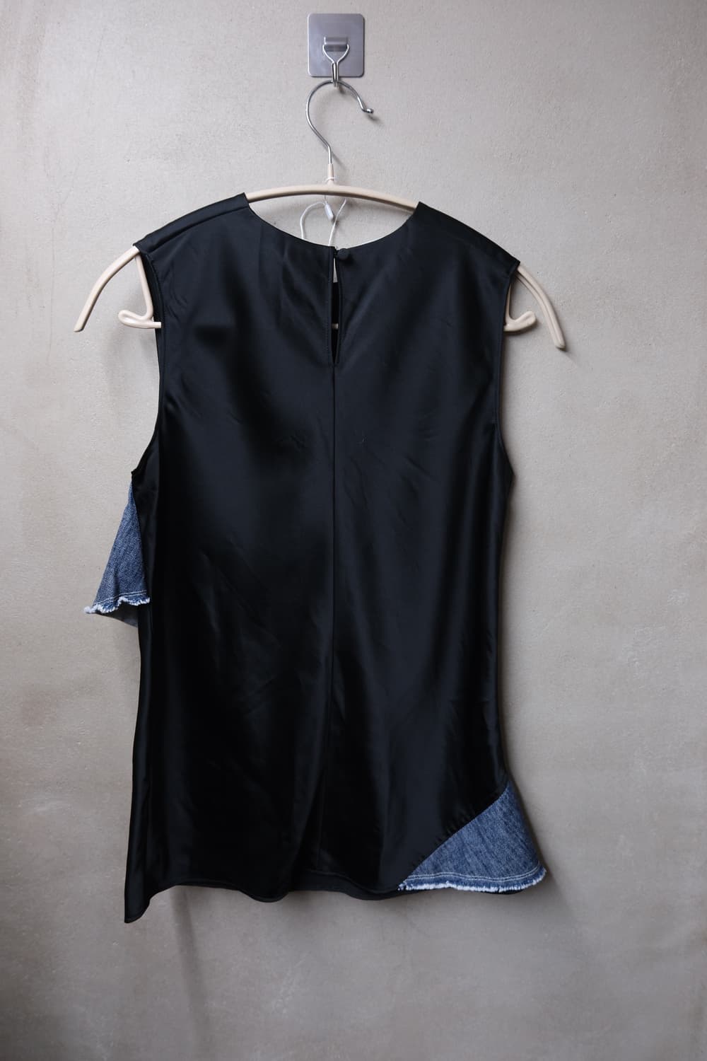 Helmut lang 데님 레이스 탑 xs 상품이미지5