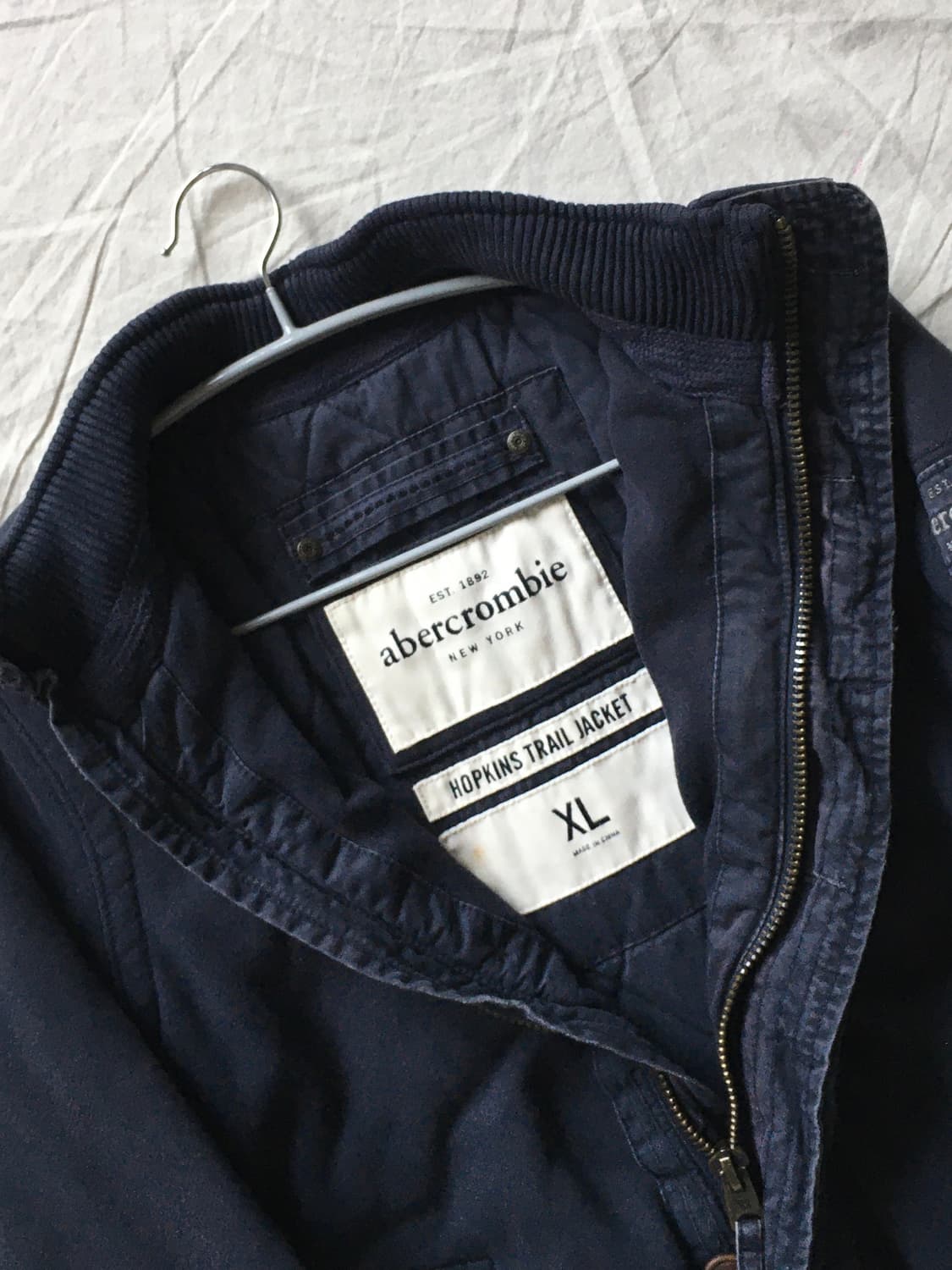 아베크롬비 사이드패치 코튼집업 상품이미지4