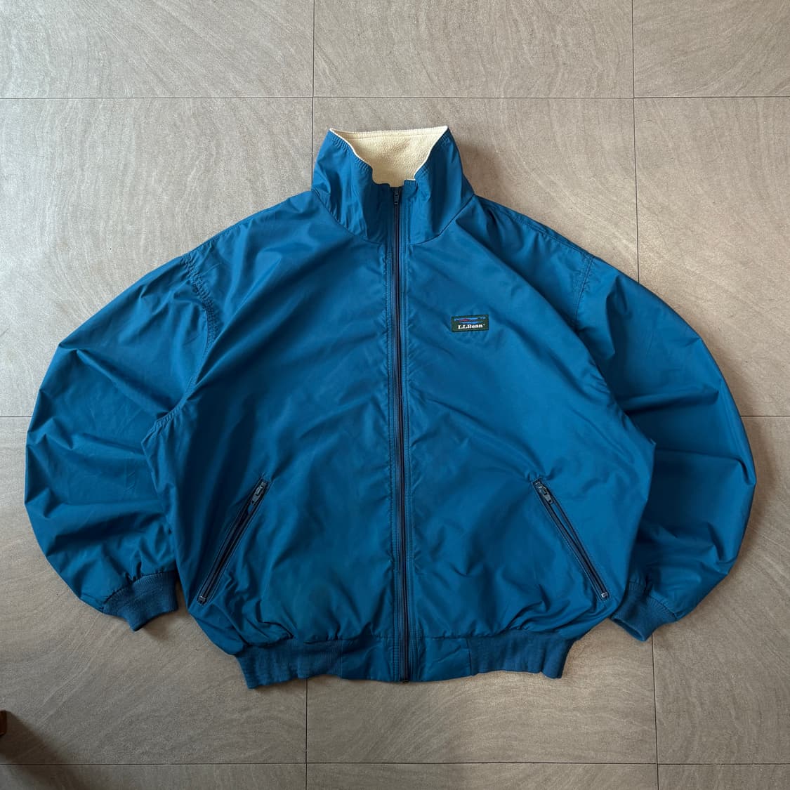 90s L.L.bean 90년대 엘엘빈 쓰리 시즌 블루 웜업 자켓 상품이미지1