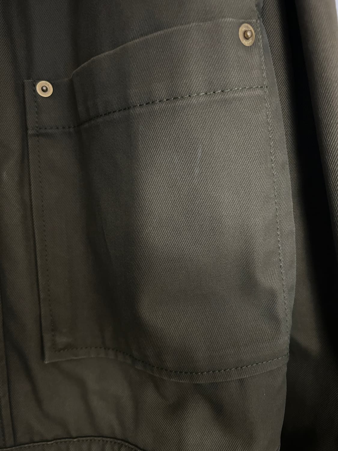 [48] 로에베 워크자켓 카키 상품이미지7