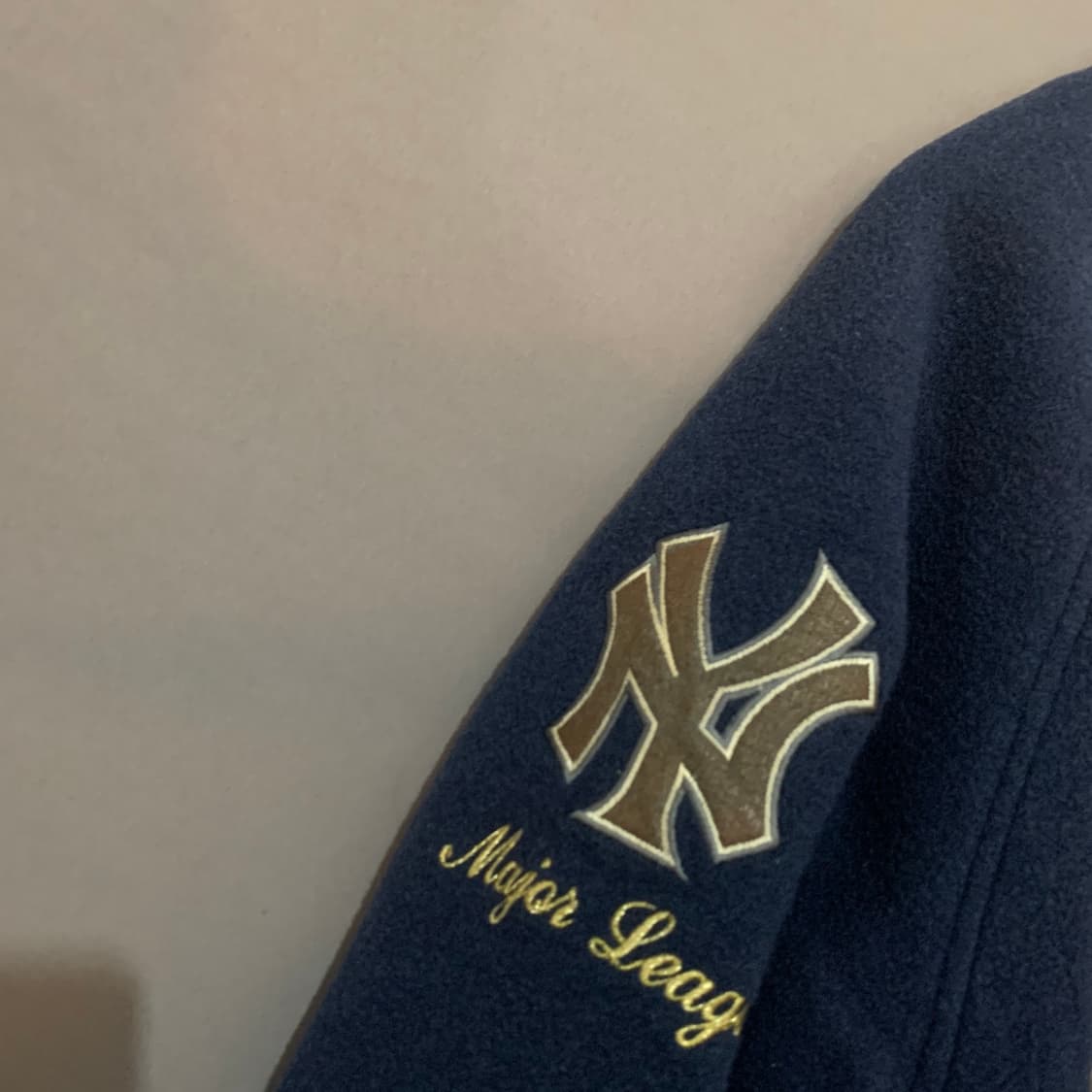 XL MLB 뉴욕양키스 울 모직 바시티 스타디움 자켓 상품이미지4