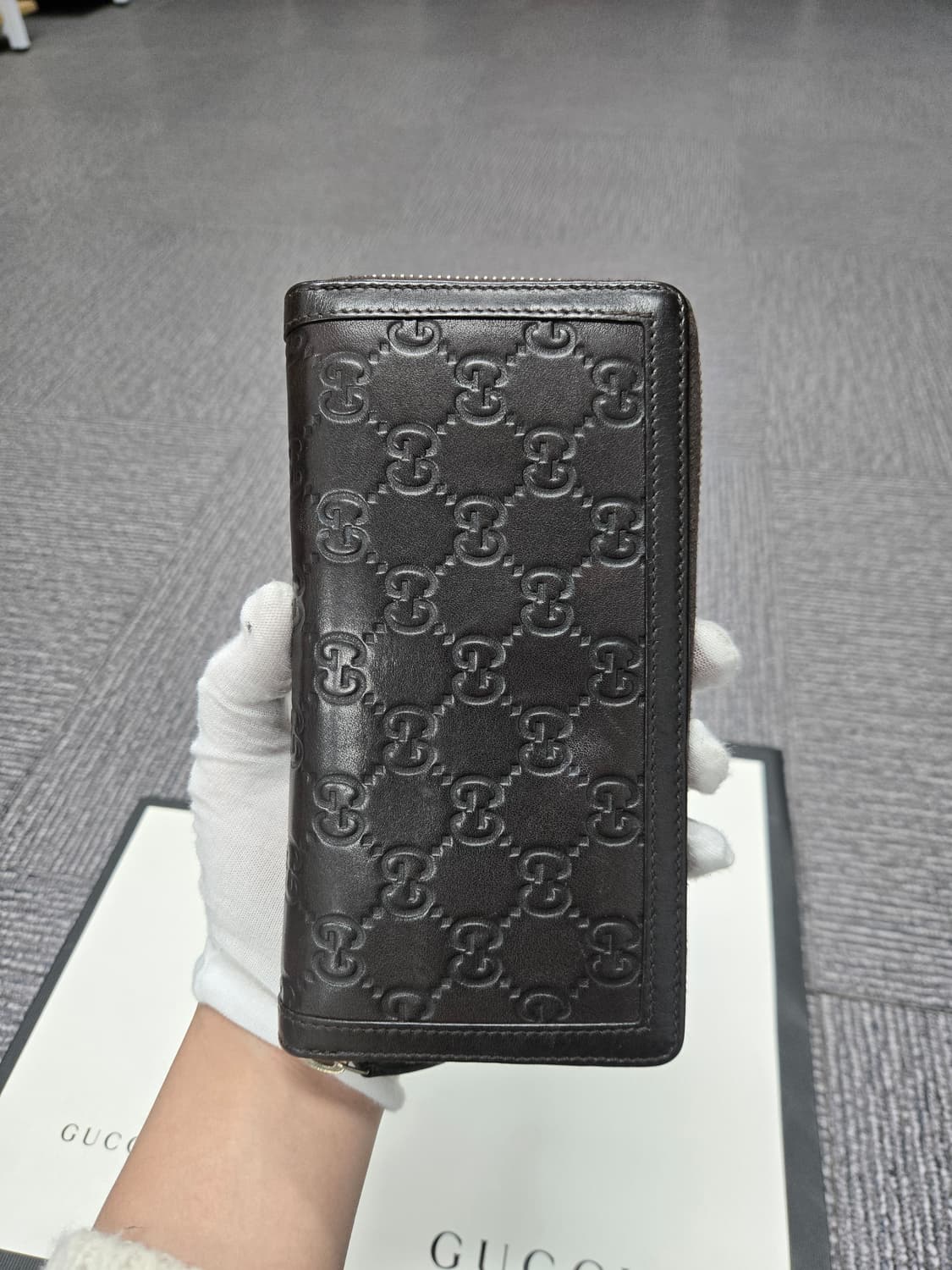 [특가][정품] 구찌 인터로킹 지퍼돌이 장지갑 상품이미지2