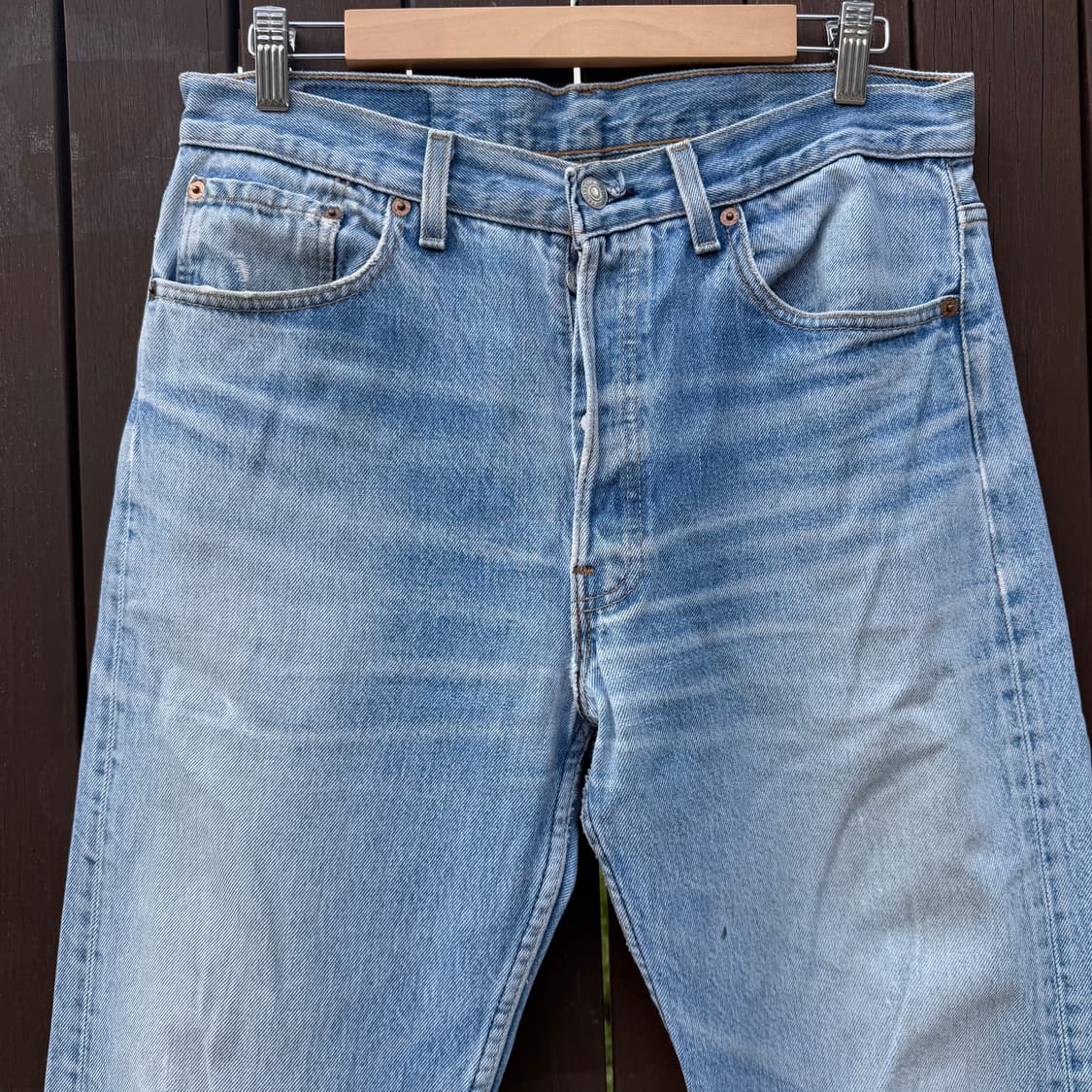 90s Vintage USA Levis 501 W34 L31 상품이미지4
