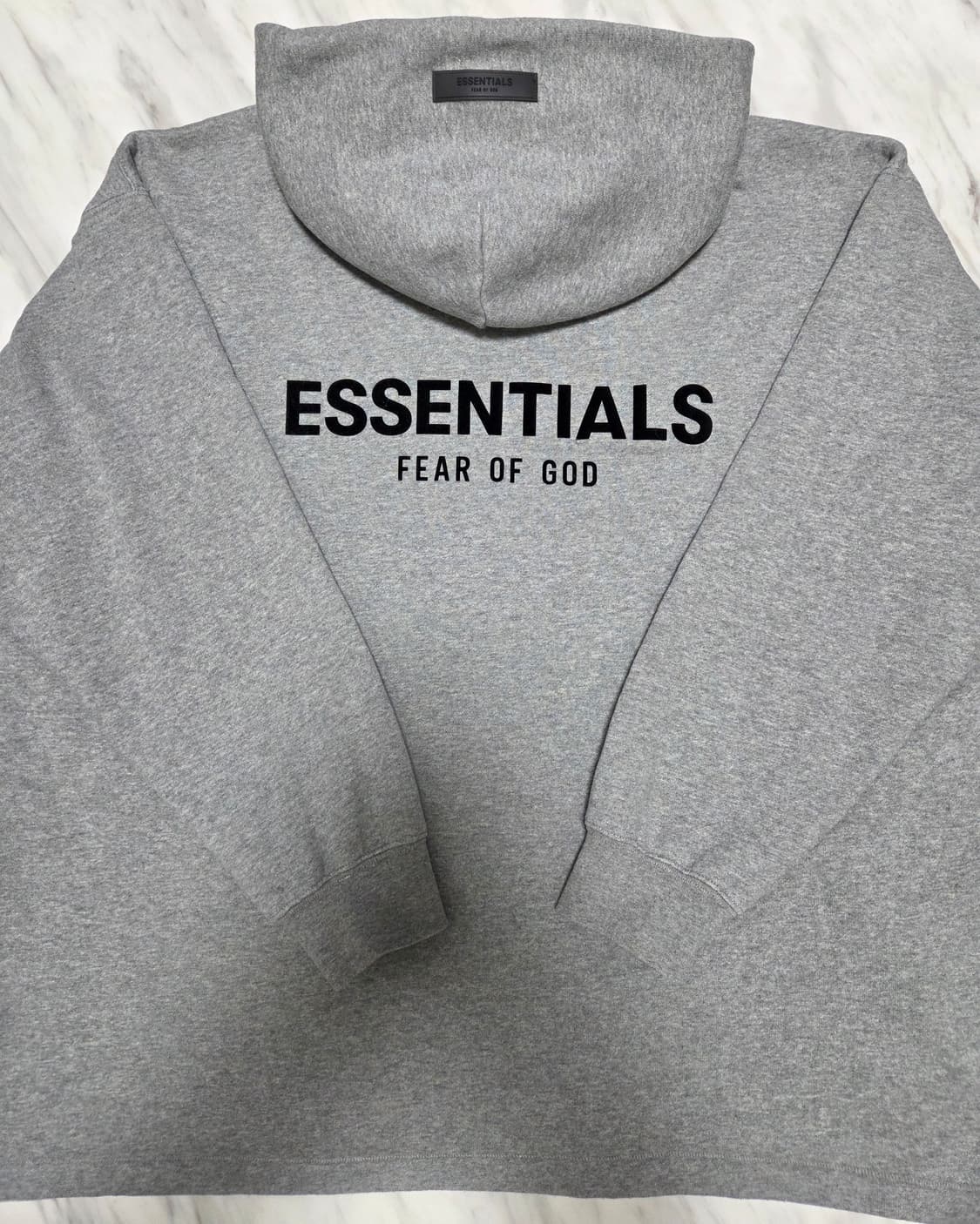 피오갓에센셜 릴렉시드 기모 후드티 상품이미지1