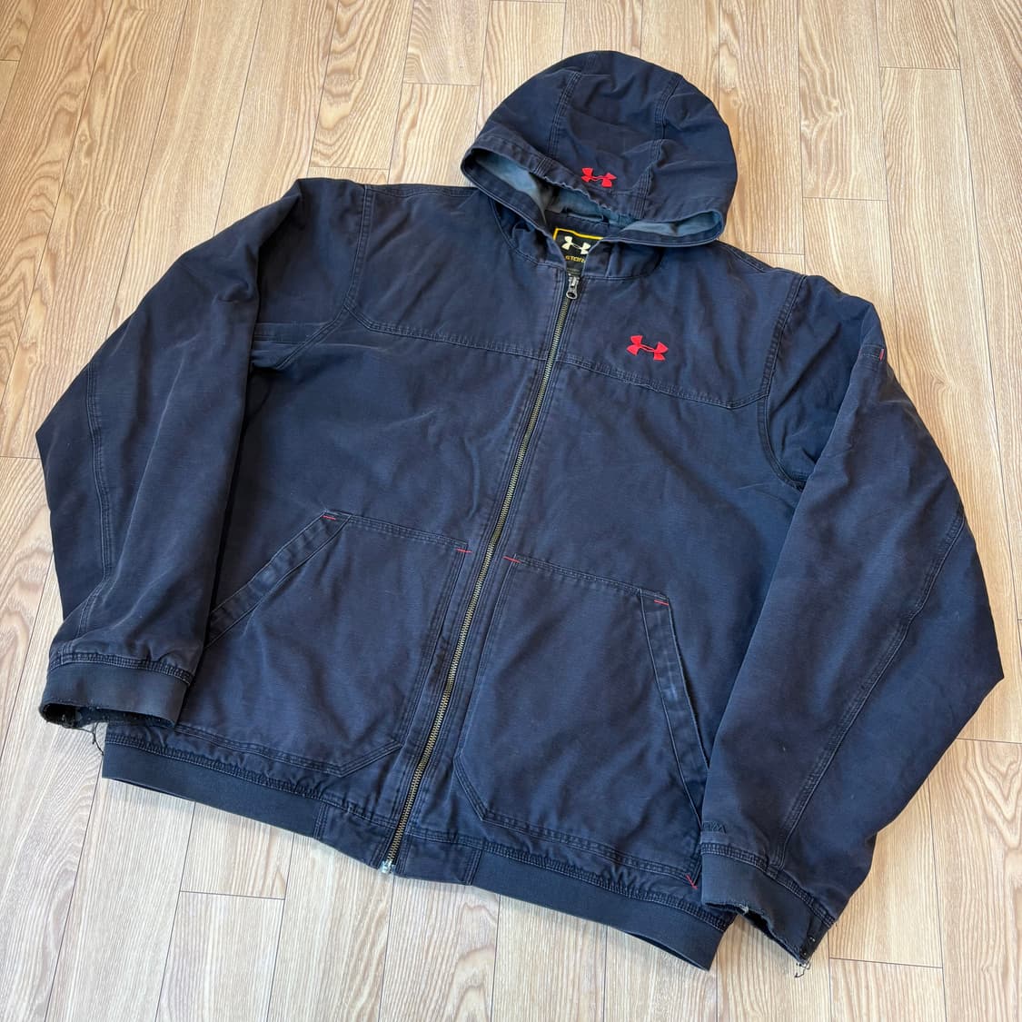 [언더아머] 워크웨어 후드 집업 자켓 XL 상품이미지1