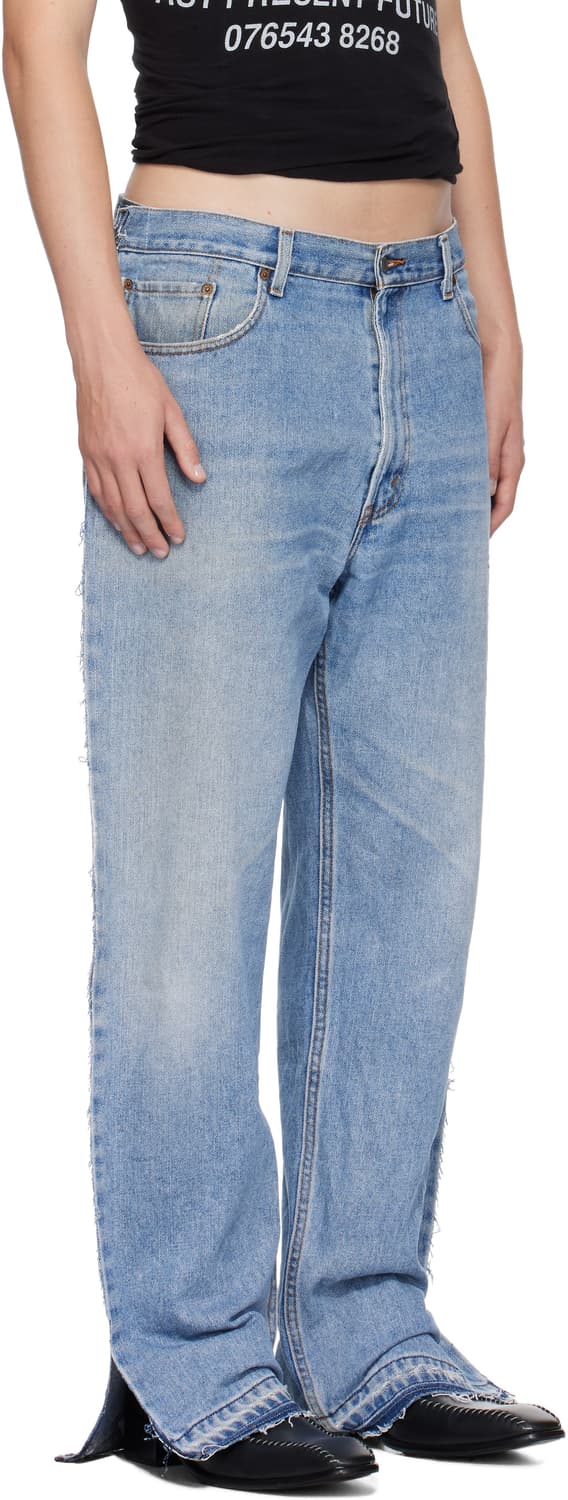 프로토타입 아웃라인 로우 컷 데님 상품이미지9