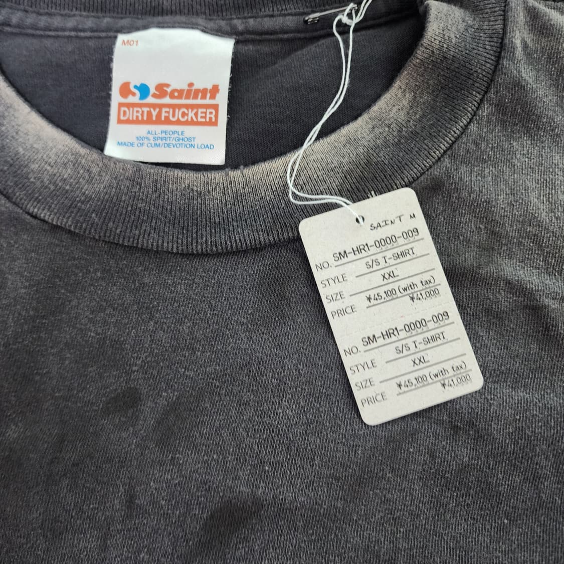 [2XL,XXL] 25ss 세인트미카엘 포켓 티셔츠 상품이미지2